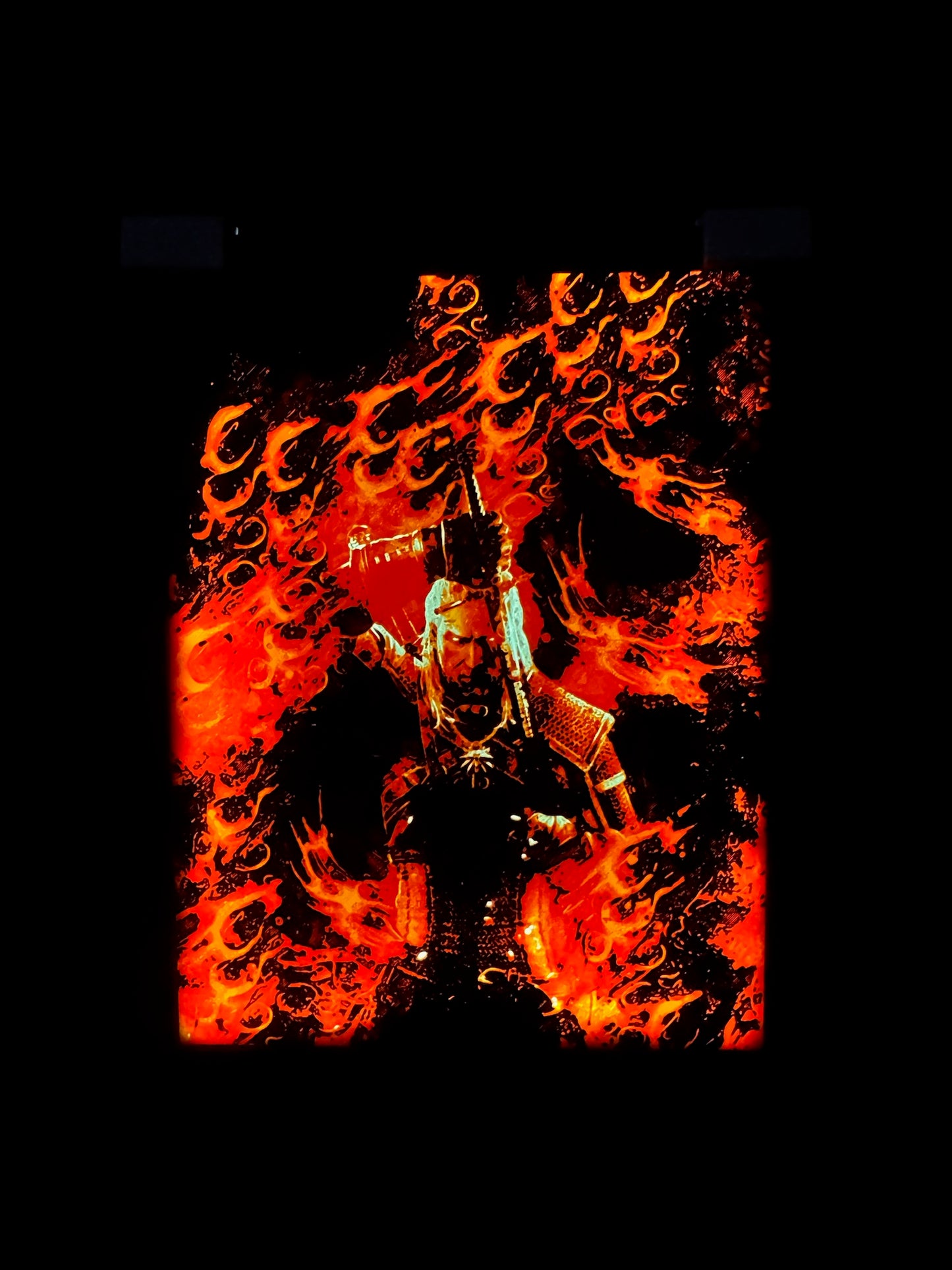 GERALT - WITCHER Φωτιζόμενη Κορνίζα | 3DPrintica Exclusive