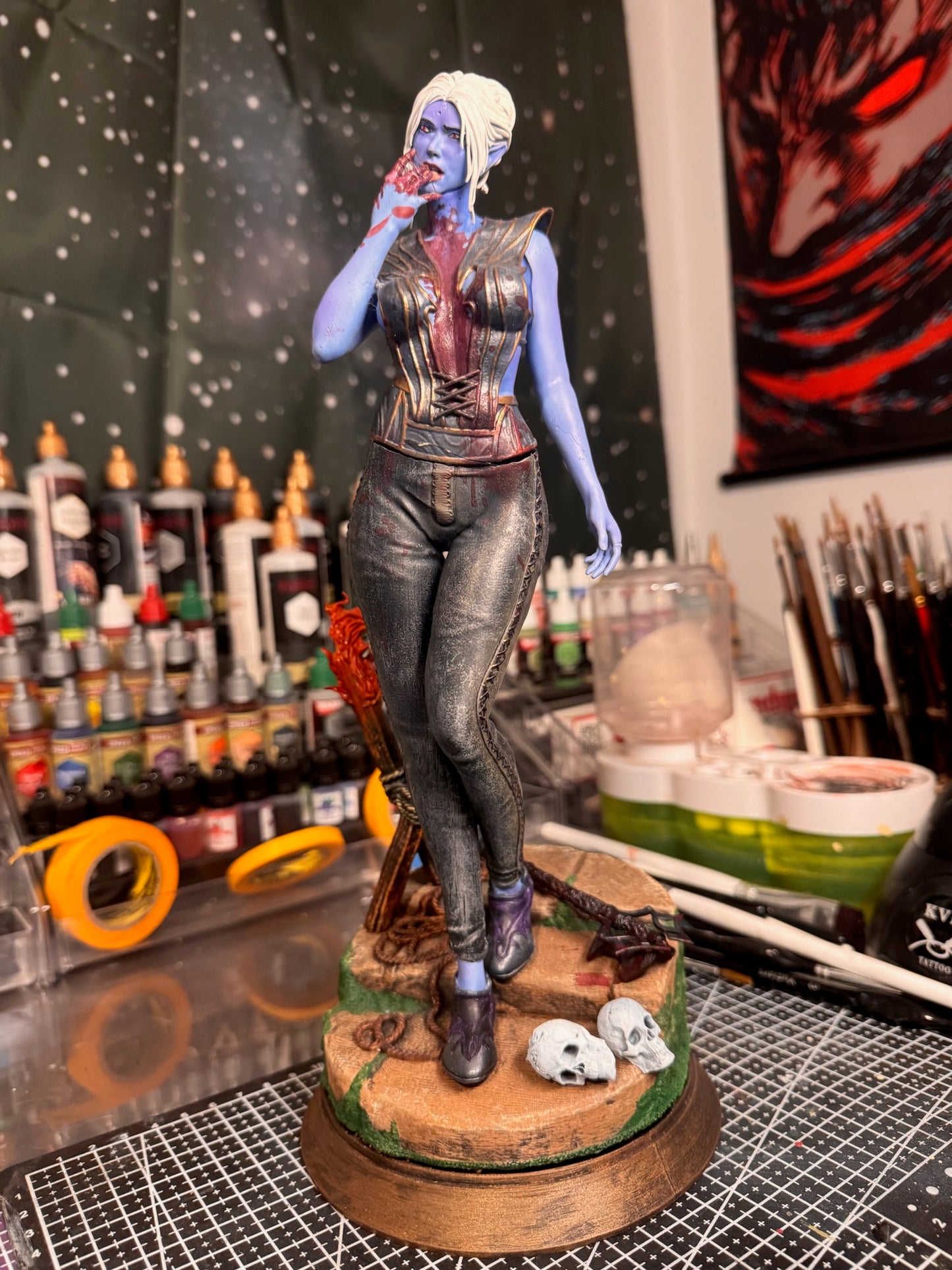 Minthara – Baldur’s Gate 3 | Συλλεκτική Φιγούρα 30 cm, Χειροποίητα Βαμμένη | 3DPrintica Exclusive