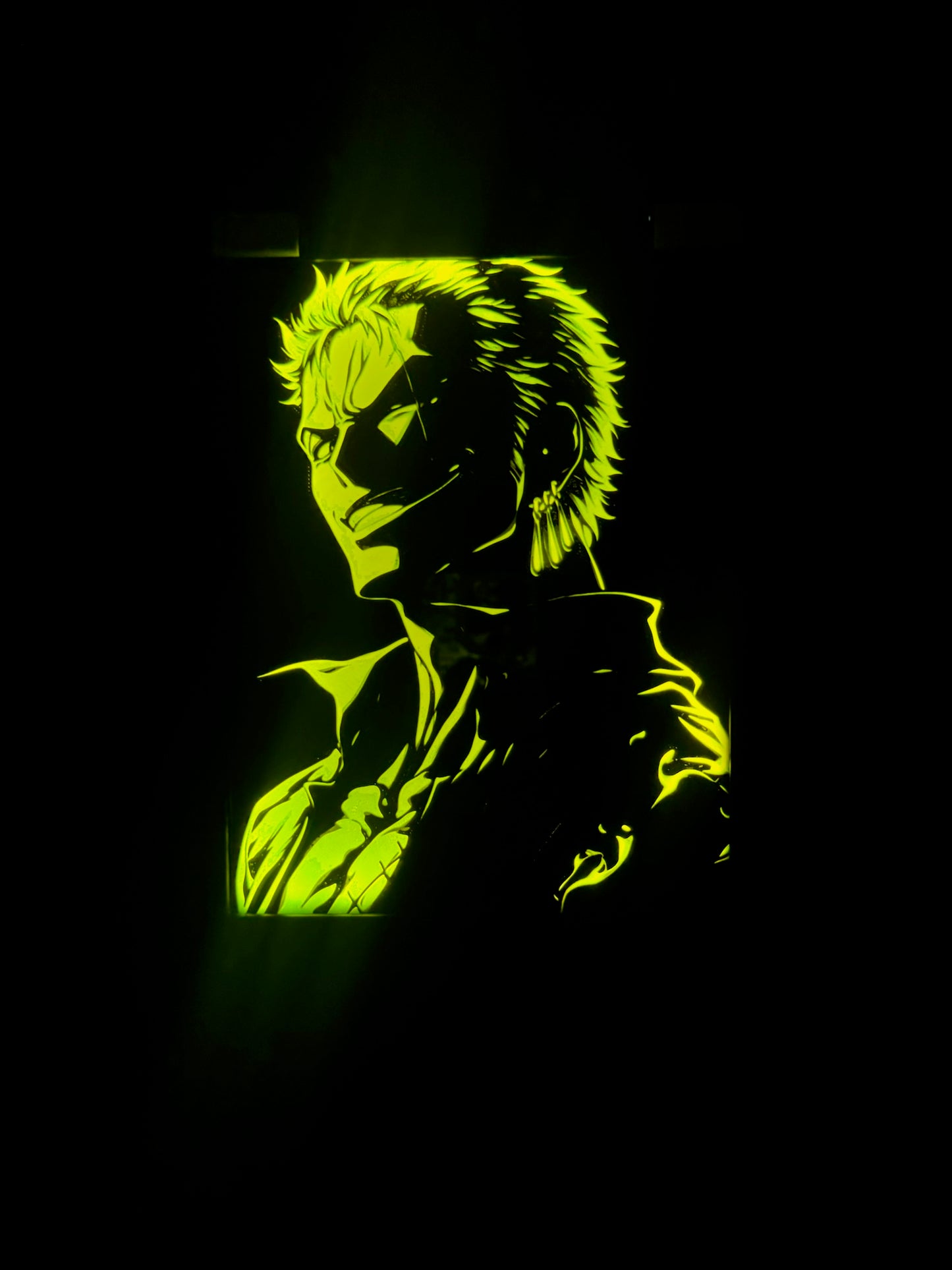 Roronoa Zoro Φωτιζόμενη Κορνίζα | 3DPrintica Exclusive