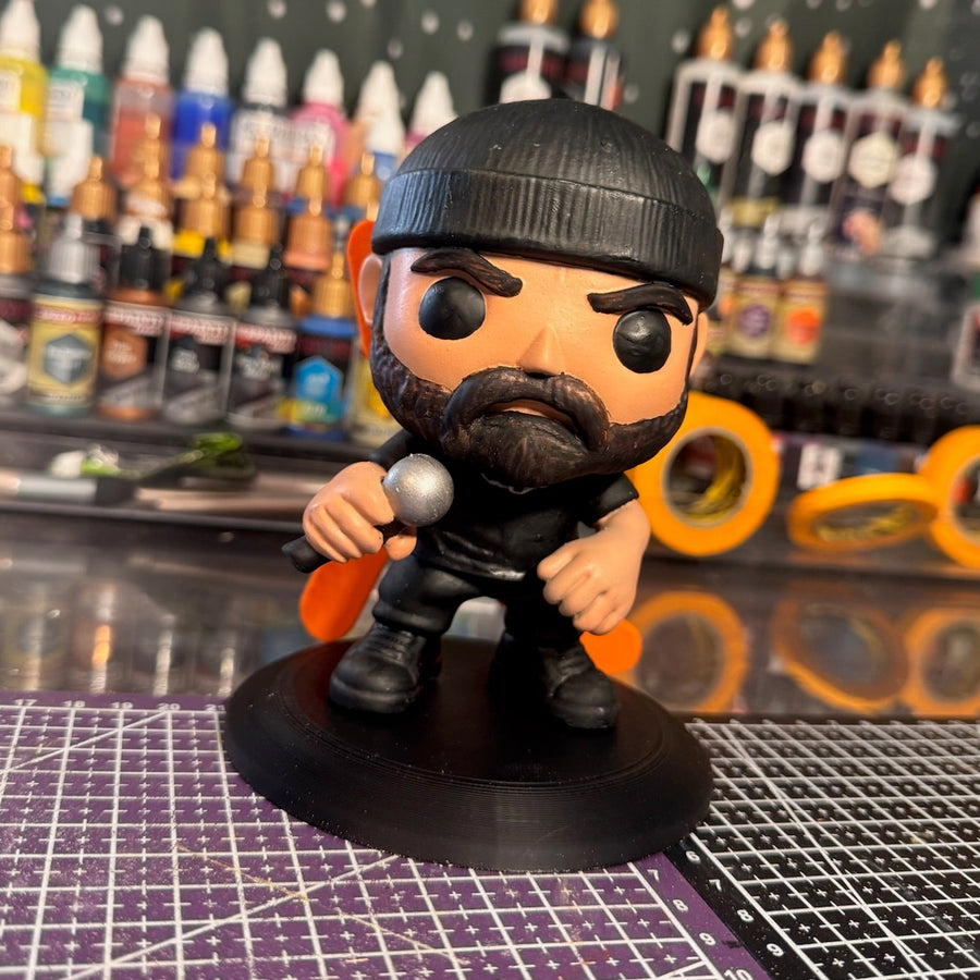 Dani Gambino — Custom Collectible Figure — actual product photograph, conventionally processed from the original.