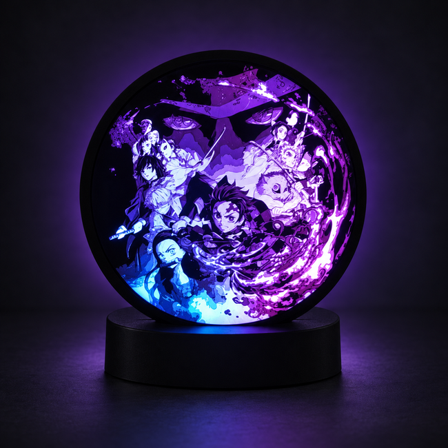 DEMON SLAYER — Relief LED Lightbox