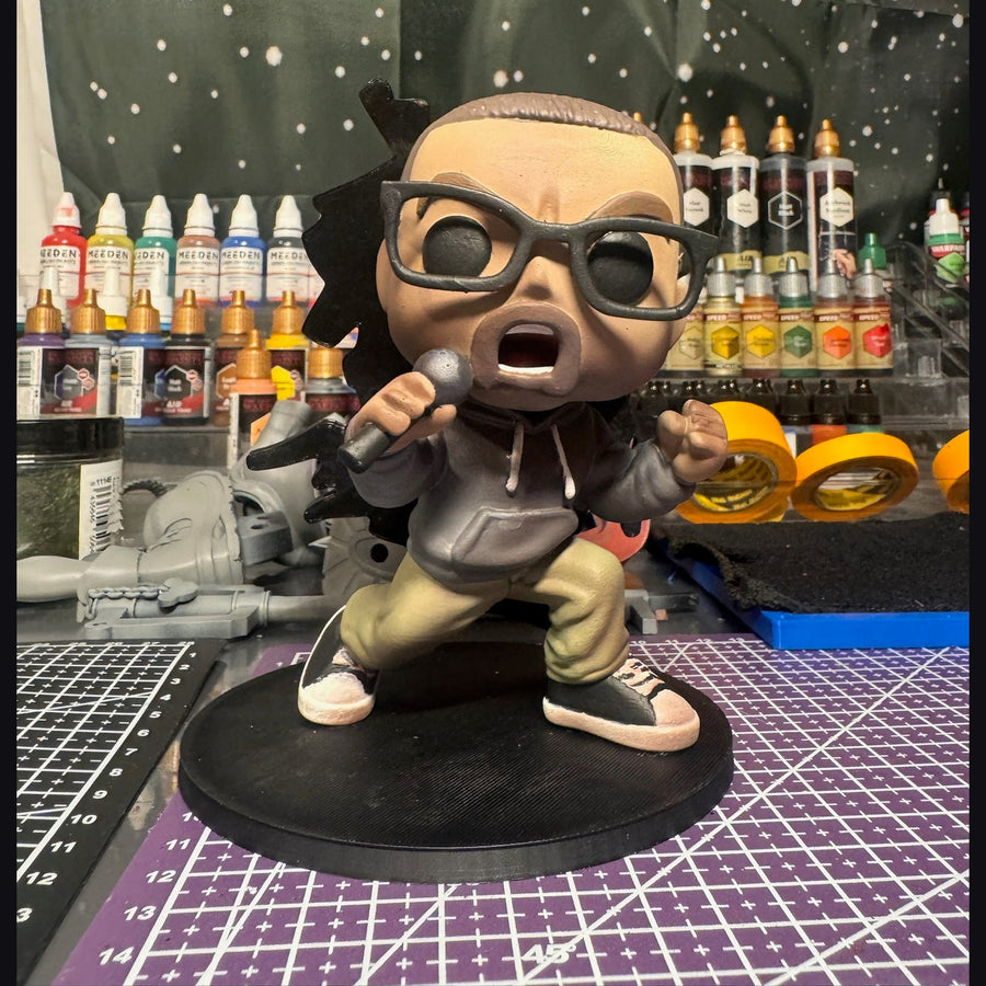 BLOODY HAWK — Custom Collectible Figure — actual product photograph, conventionally processed from the original.