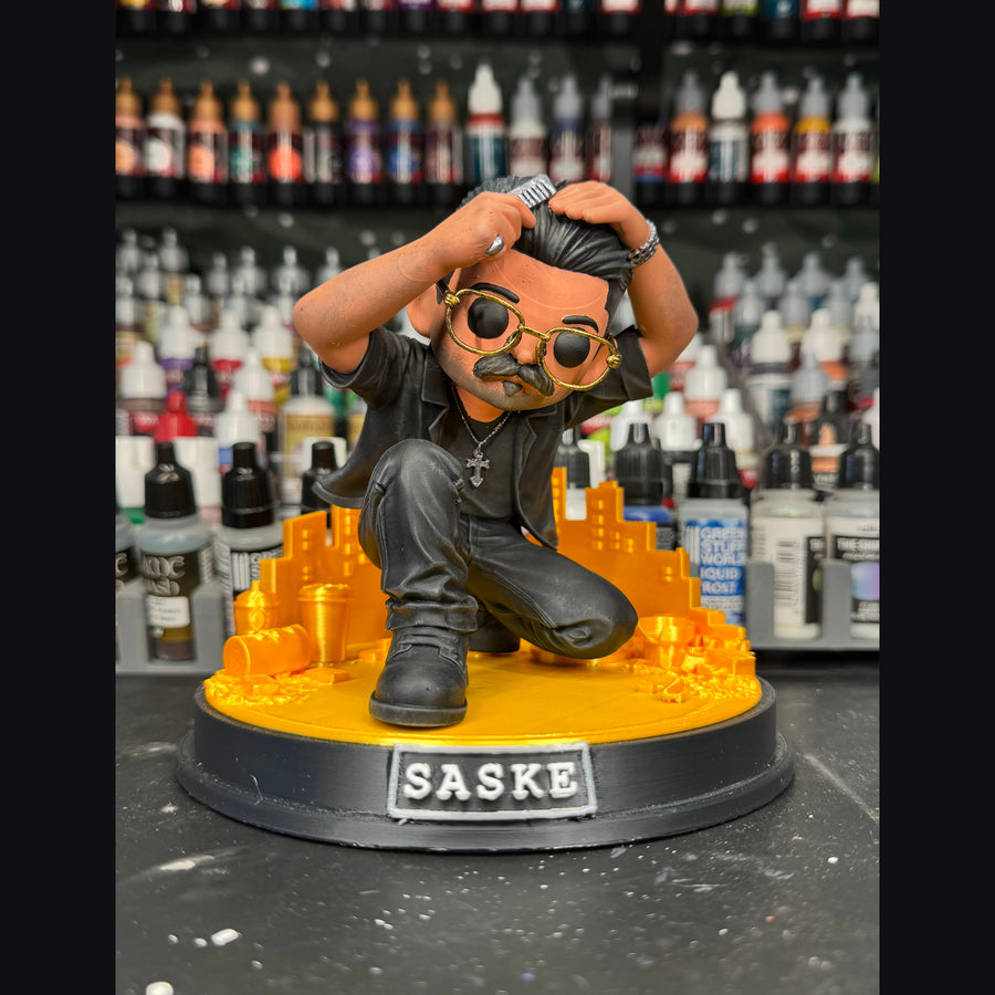 SASKE — Custom Collectible Figure — actual product photograph, conventionally processed from the original.