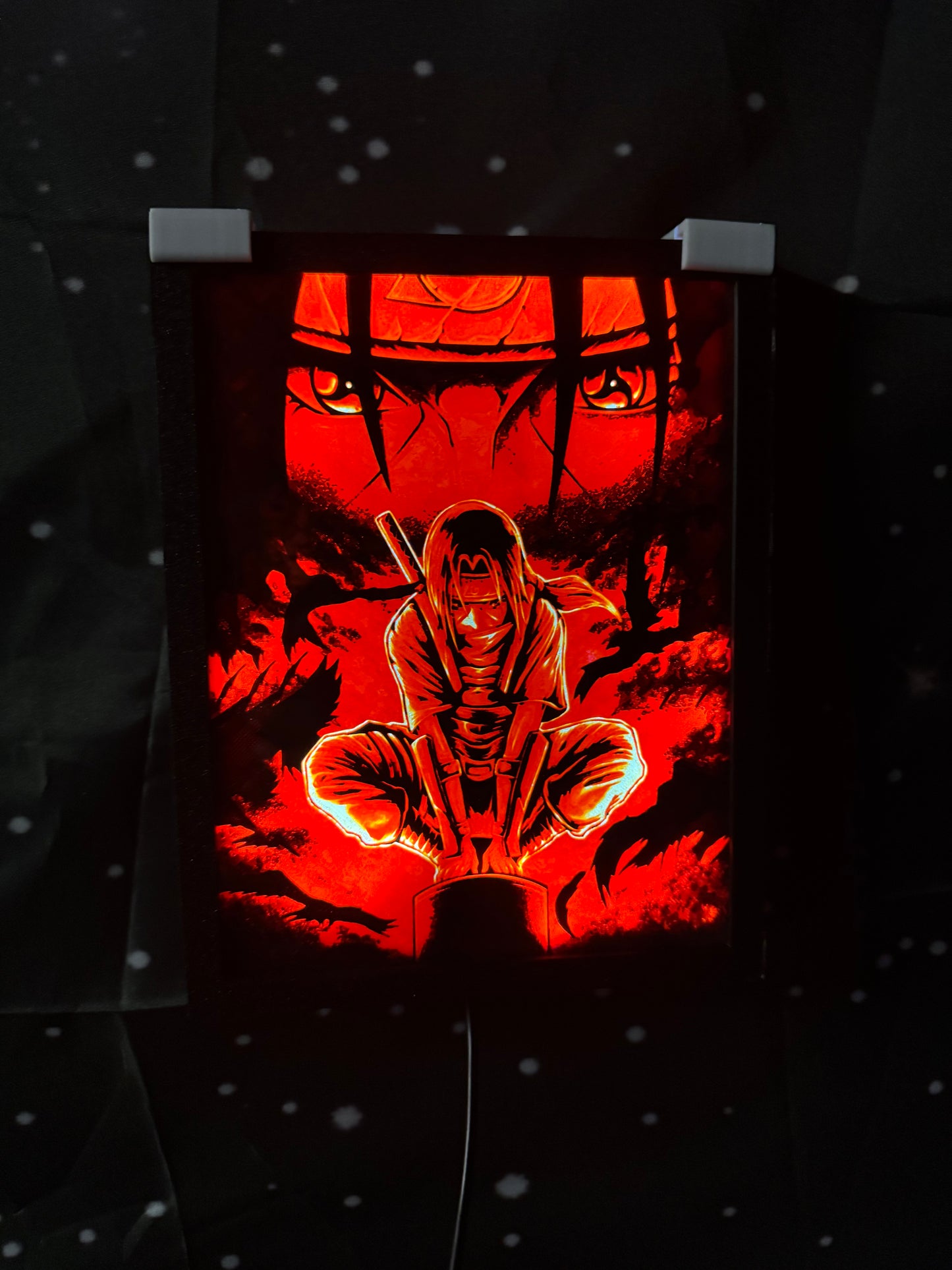 ITACHI UCHIHA - NARUTO Φωτιζόμενη Κορνίζα | 3DPrintica Exclusive