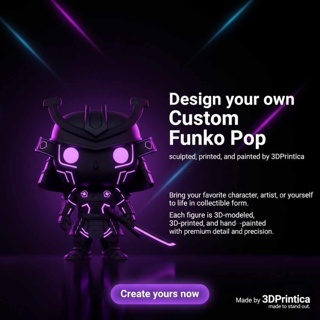 Φτιάξε το Δικό σου Funko POP – Custom 3DPrintica