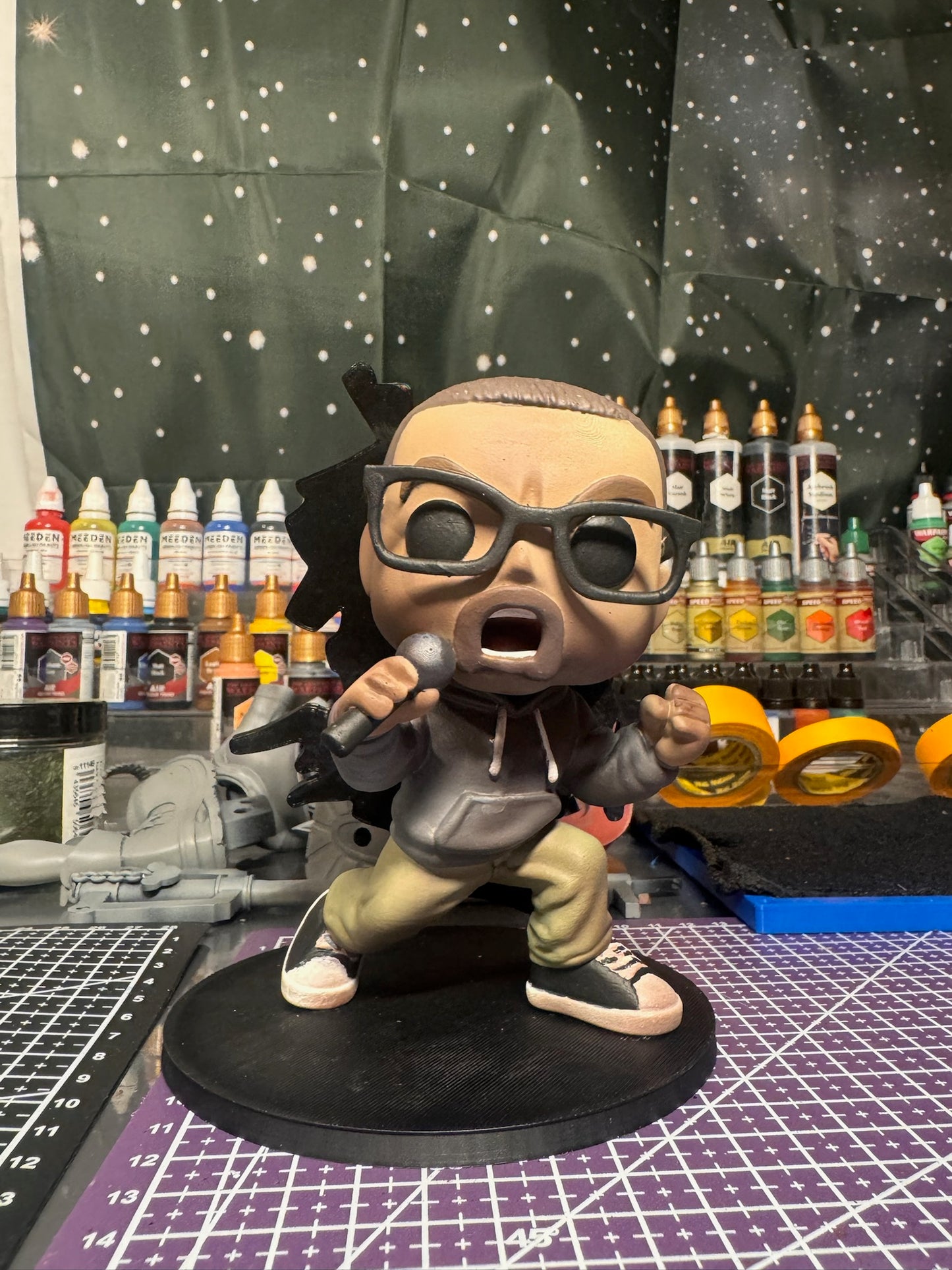 BLOODY HAWK Custom Funko-Style Figure | 3DPrintica Exclusive