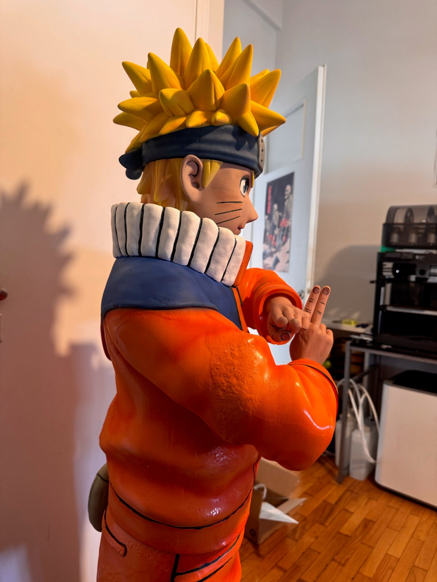 Naruto Uzumaki – Life-Size 1.54m Άγαλμα | 3DPrintica Exclusive
