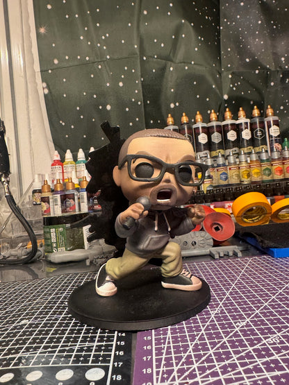 BLOODY HAWK Custom Funko-Style Figure | 3DPrintica Exclusive