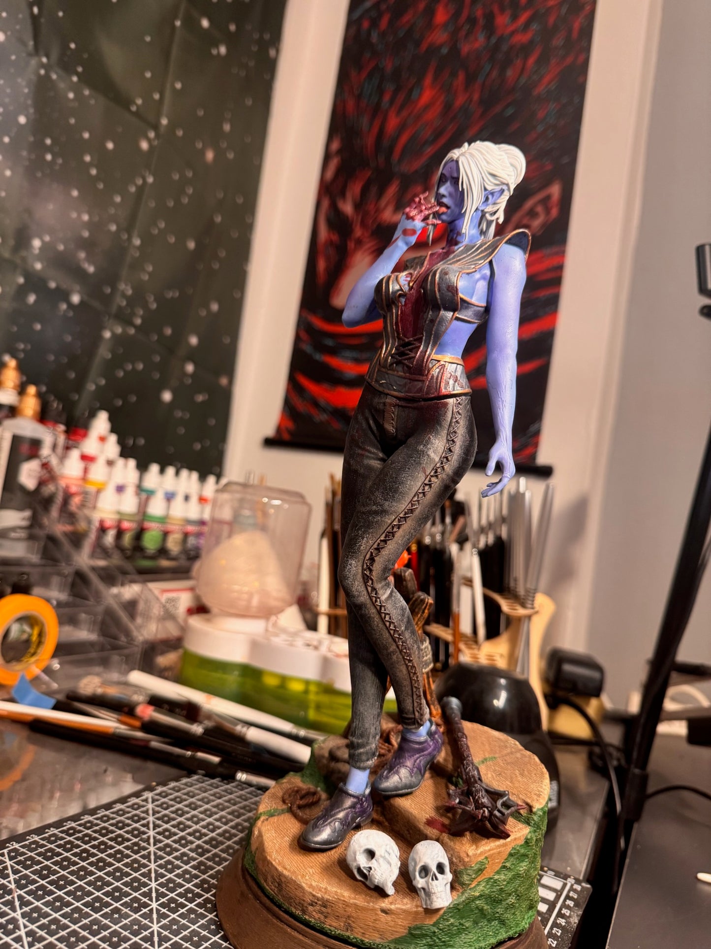 Minthara – Baldur’s Gate 3 | Συλλεκτική Φιγούρα 30 cm, Χειροποίητα Βαμμένη | 3DPrintica Exclusive