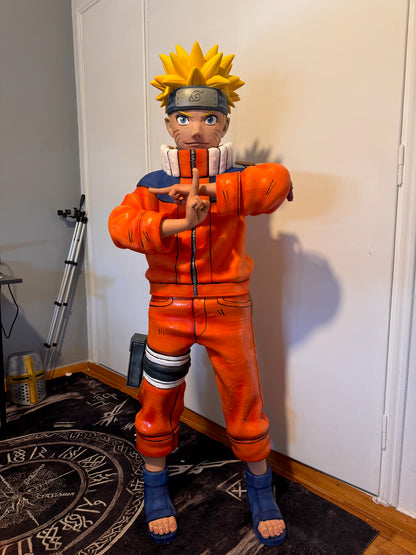 Naruto Uzumaki – Life-Size 1.54m Άγαλμα | 3DPrintica Exclusive