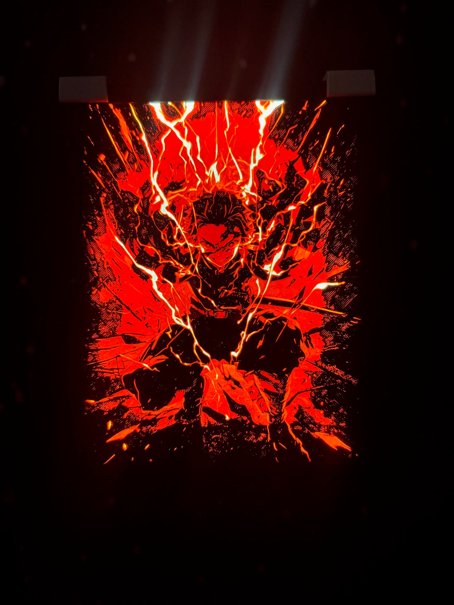 TANJI - DEMON SLAYER Φωτιζόμενη Κορνίζα | 3DPrintica Exclusive