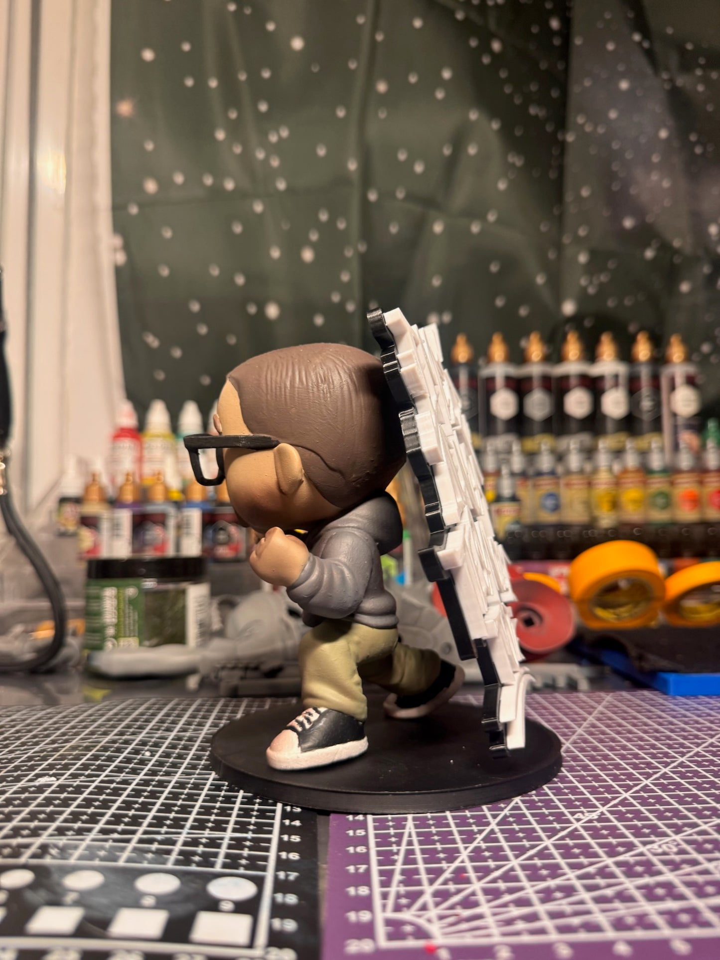 BLOODY HAWK Custom Funko-Style Figure | 3DPrintica Exclusive