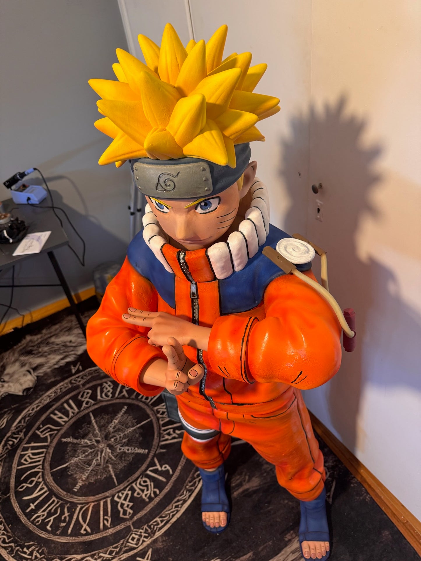 Naruto Uzumaki – Life-Size 1.54m Άγαλμα | 3DPrintica Exclusive