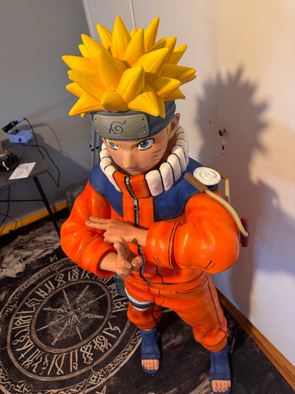 Naruto Uzumaki – Life-Size 1.54m Άγαλμα | 3DPrintica Exclusive