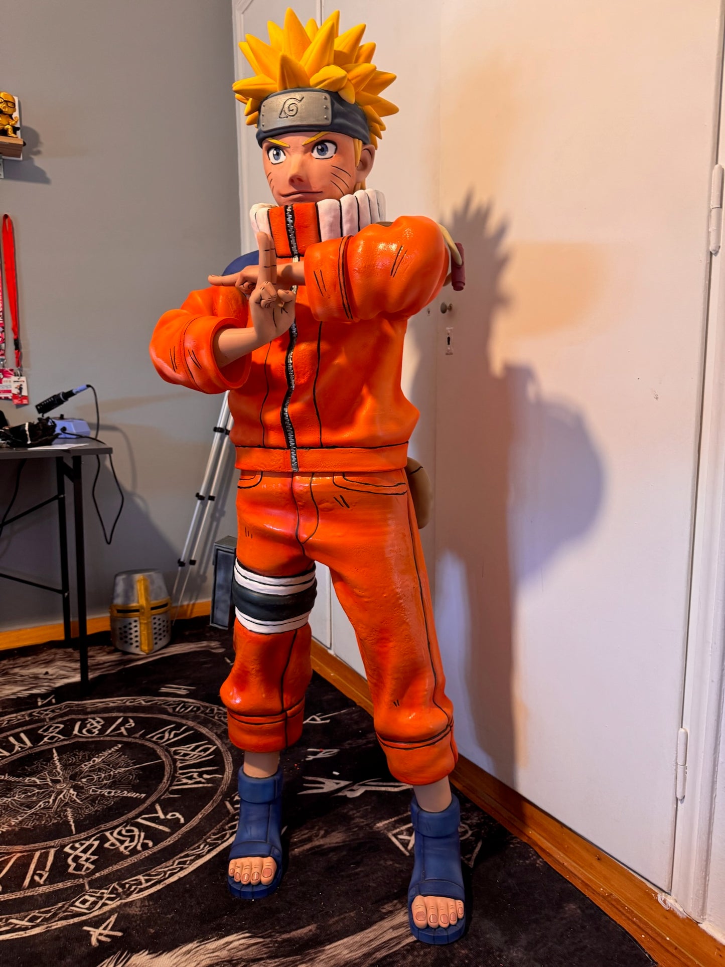 Naruto Uzumaki – Life-Size 1.54m Άγαλμα | 3DPrintica Exclusive