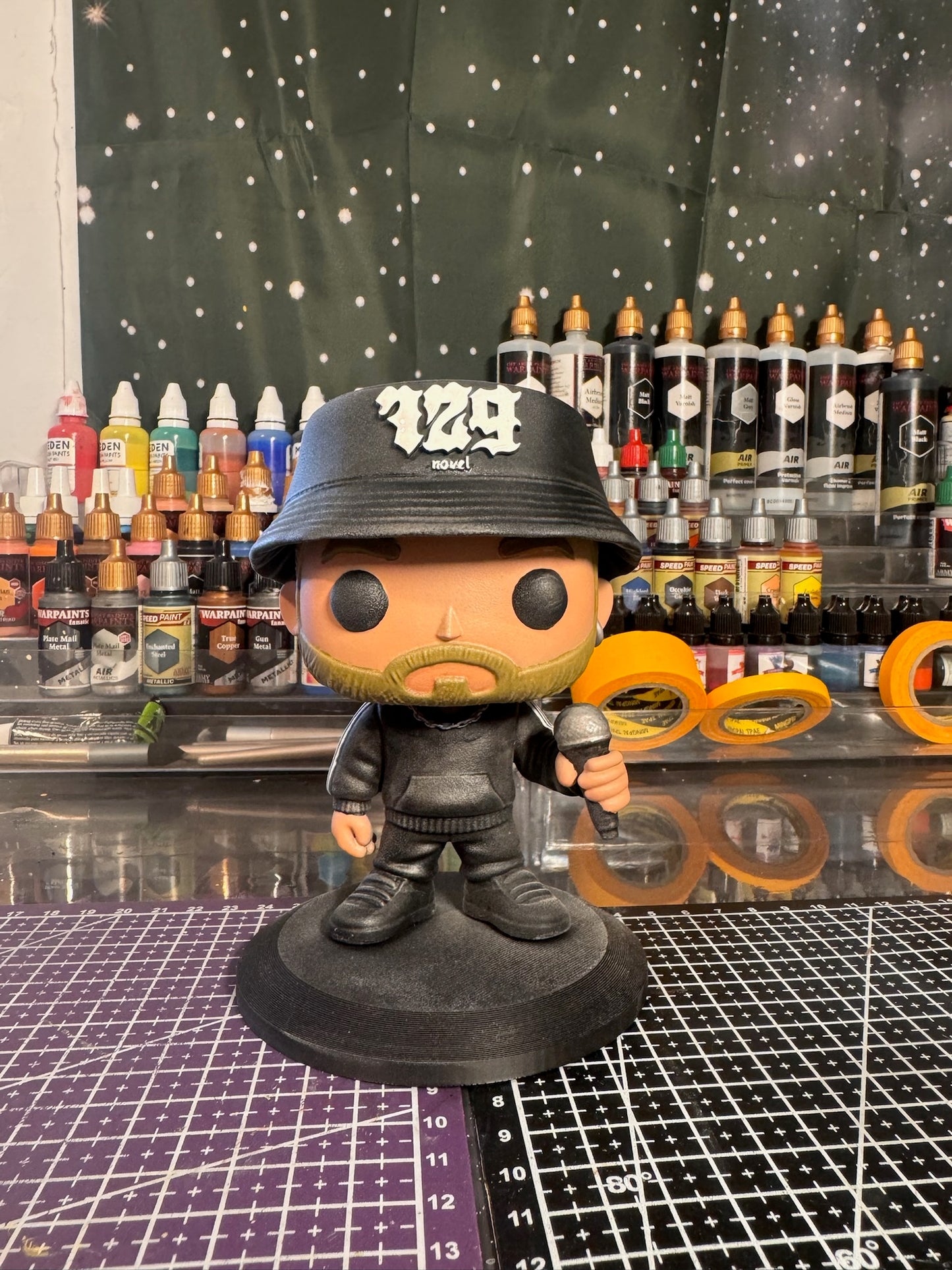 NOVEL729 Custom Funko-Style Figure | 3DPrintica Exclusive