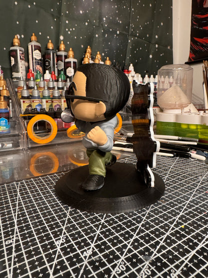 BLOODY HAWK Custom Funko-Style Figure | 3DPrintica Exclusive