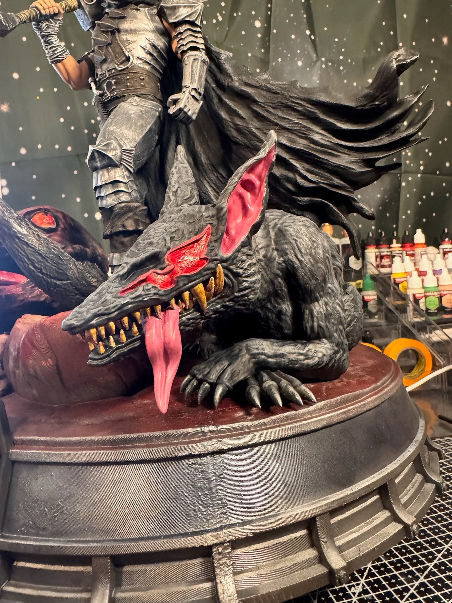 Guts – Berserk 55 cm Diorama | Hand-Painted Collector’s Statue | 3DPrintica Exclusive