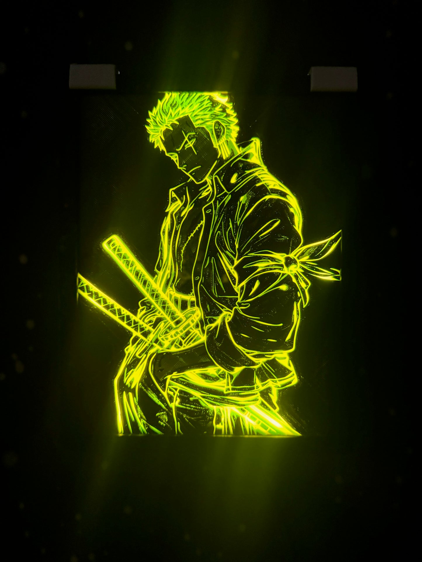 Roronoa Zoro Φωτιζόμενη Κορνίζα  | 3DPrintica Exclusive