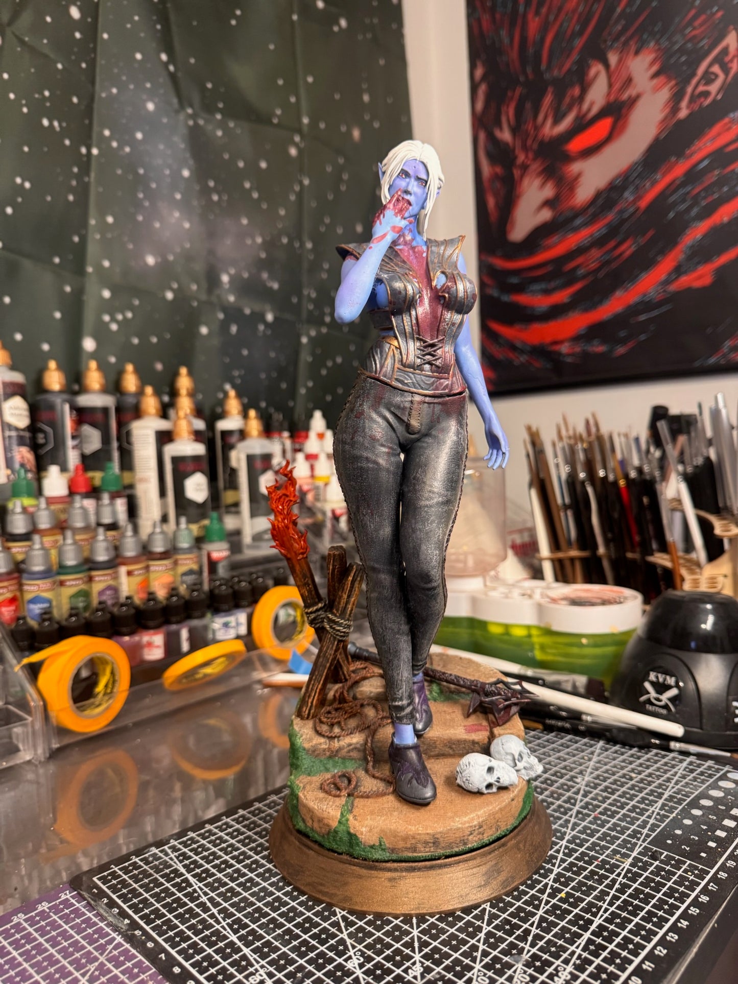 Minthara – Baldur’s Gate 3 | Συλλεκτική Φιγούρα 30 cm, Χειροποίητα Βαμμένη | 3DPrintica Exclusive