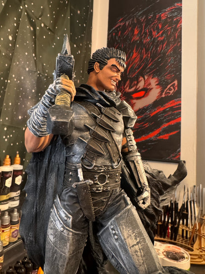 Guts – Berserk 55 cm Diorama | Hand-Painted Collector’s Statue | 3DPrintica Exclusive