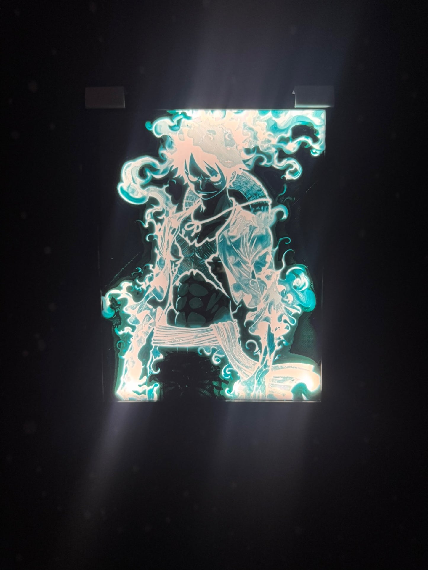 LUFFY GEAR 4 & GEAR 5 Φωτιζόμενη Κορνίζα  | 3DPrintica Exclusive