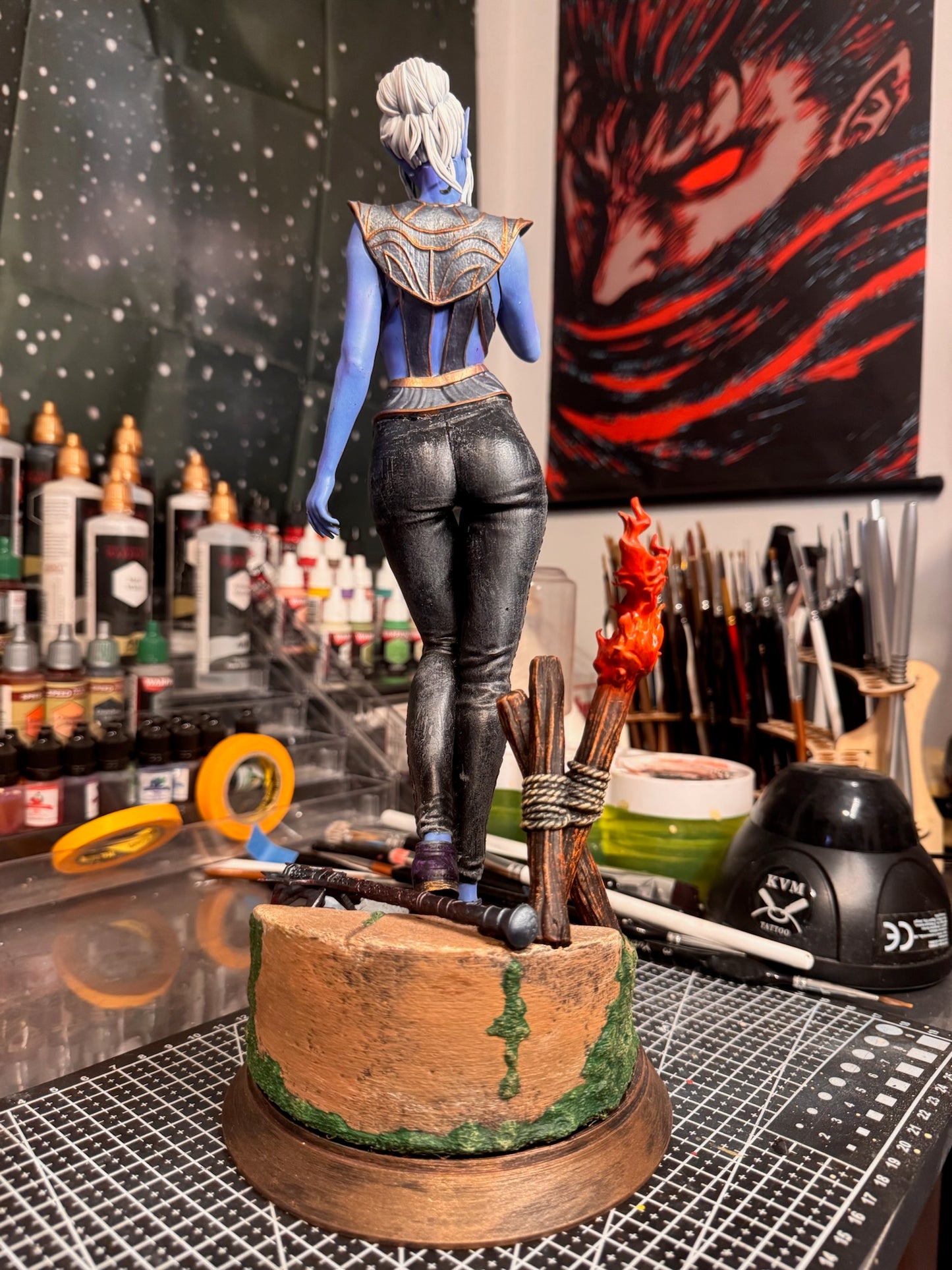 Minthara – Baldur’s Gate 3 | Συλλεκτική Φιγούρα 30 cm, Χειροποίητα Βαμμένη | 3DPrintica Exclusive