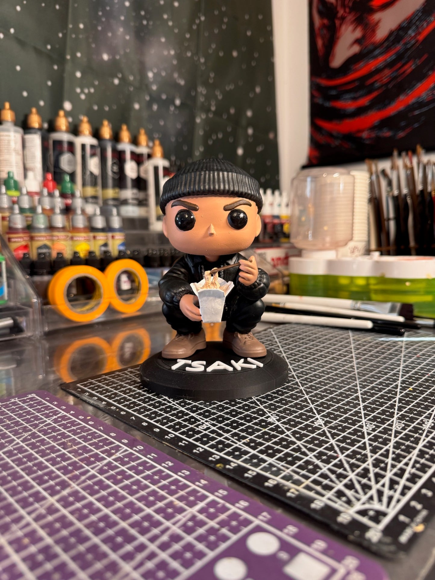 TSAKI Custom Funko-Style Figure | 3DPrintica Exclusive