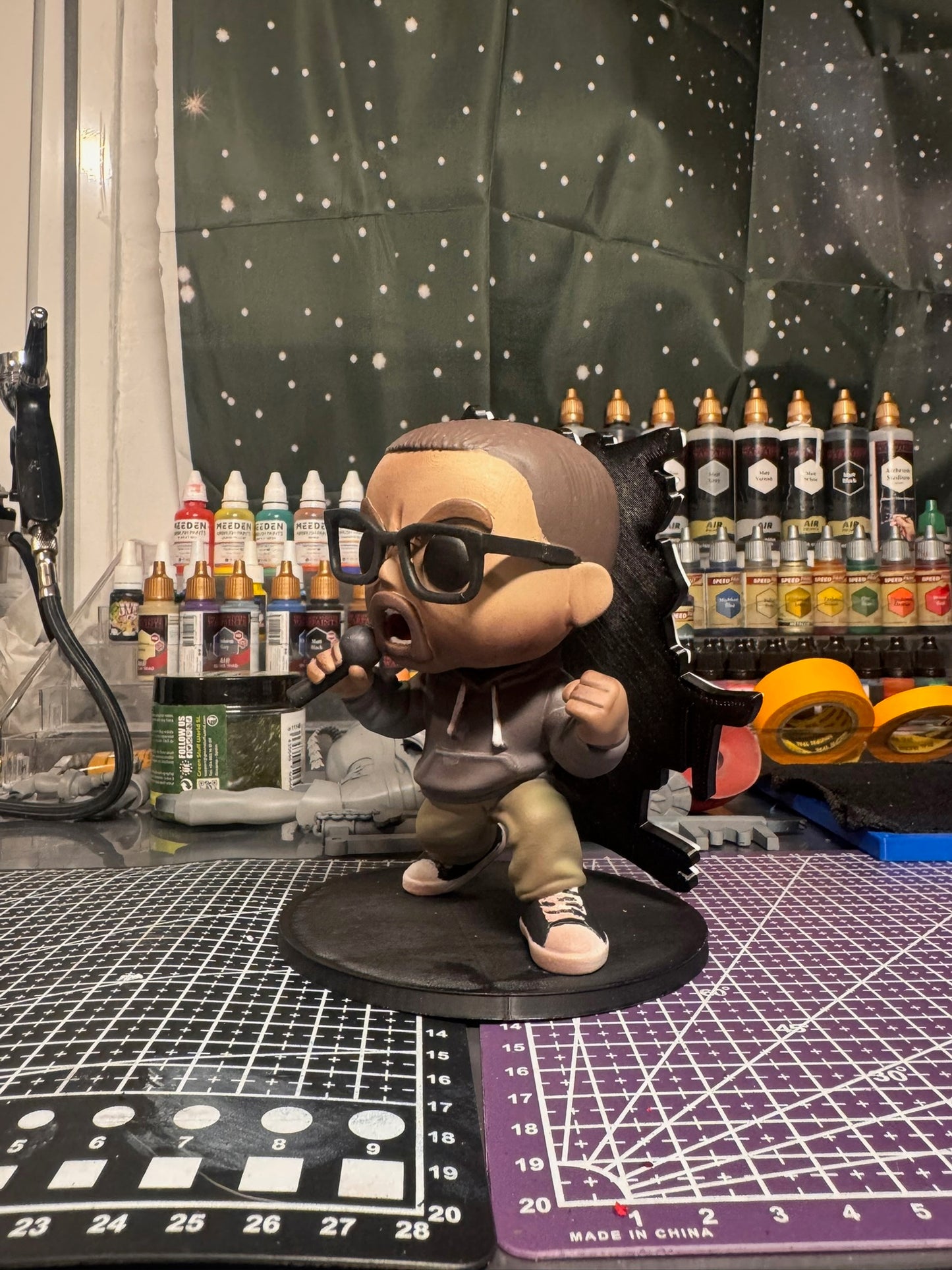 BLOODY HAWK Custom Funko-Style Figure | 3DPrintica Exclusive