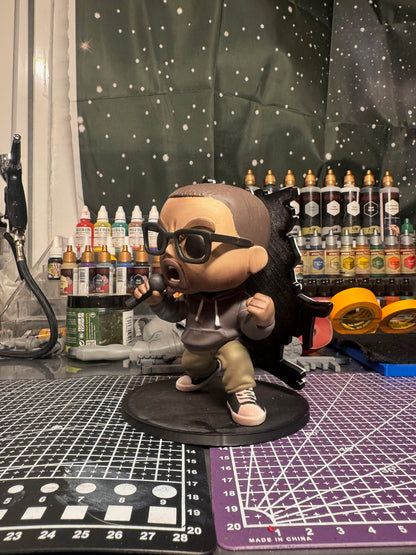 BLOODY HAWK Custom Funko-Style Figure | 3DPrintica Exclusive