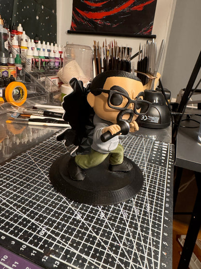 BLOODY HAWK Custom Funko-Style Figure | 3DPrintica Exclusive