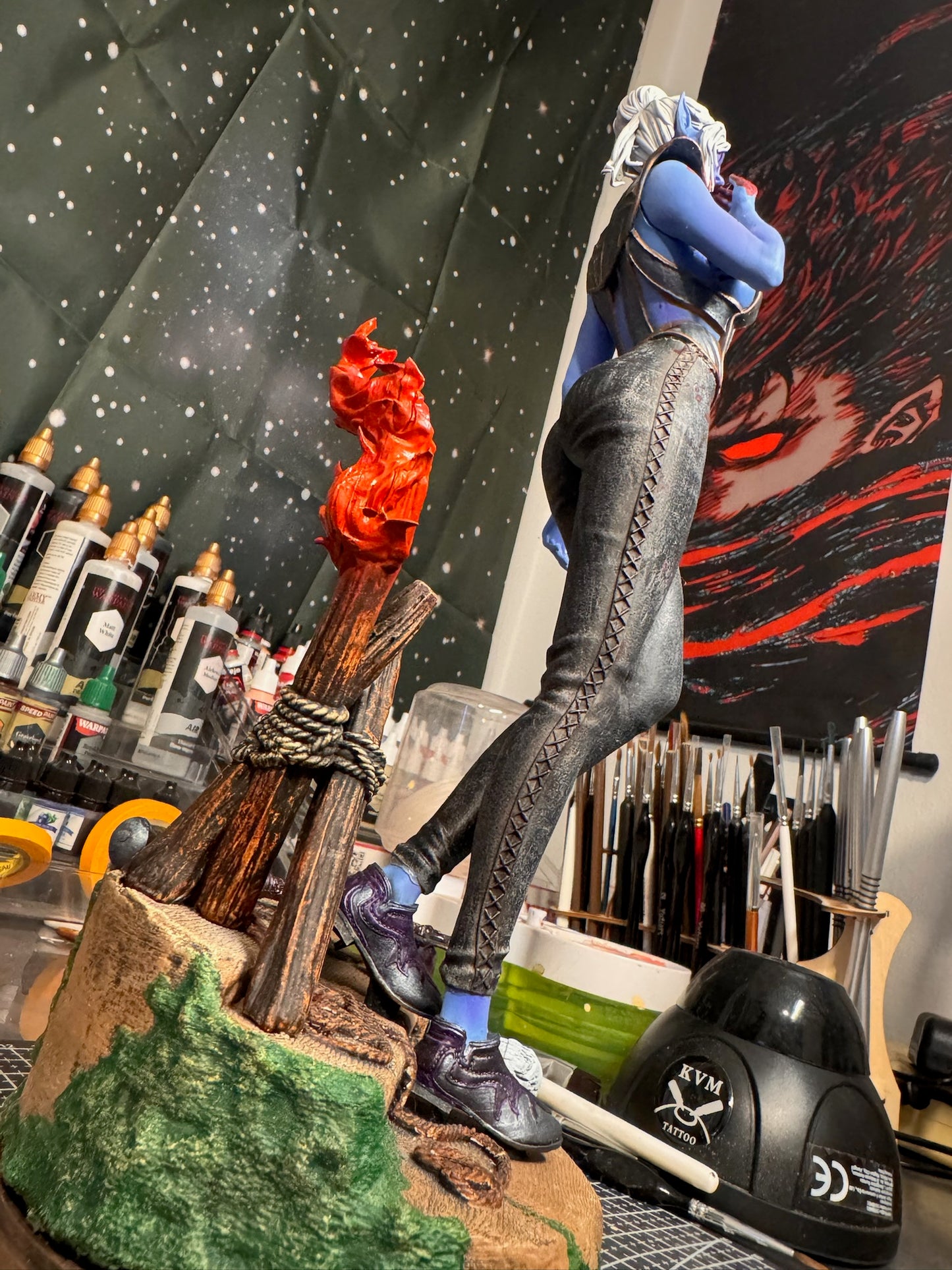 Minthara – Baldur’s Gate 3 | Συλλεκτική Φιγούρα 30 cm, Χειροποίητα Βαμμένη | 3DPrintica Exclusive