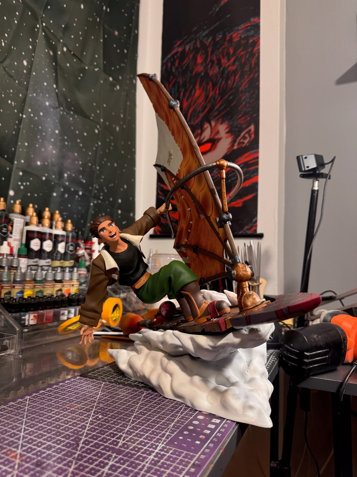 Jim Hawkins – 65 cm Diorama | Hand-Painted Collector’s Statue | 3DPrintica Exclusive