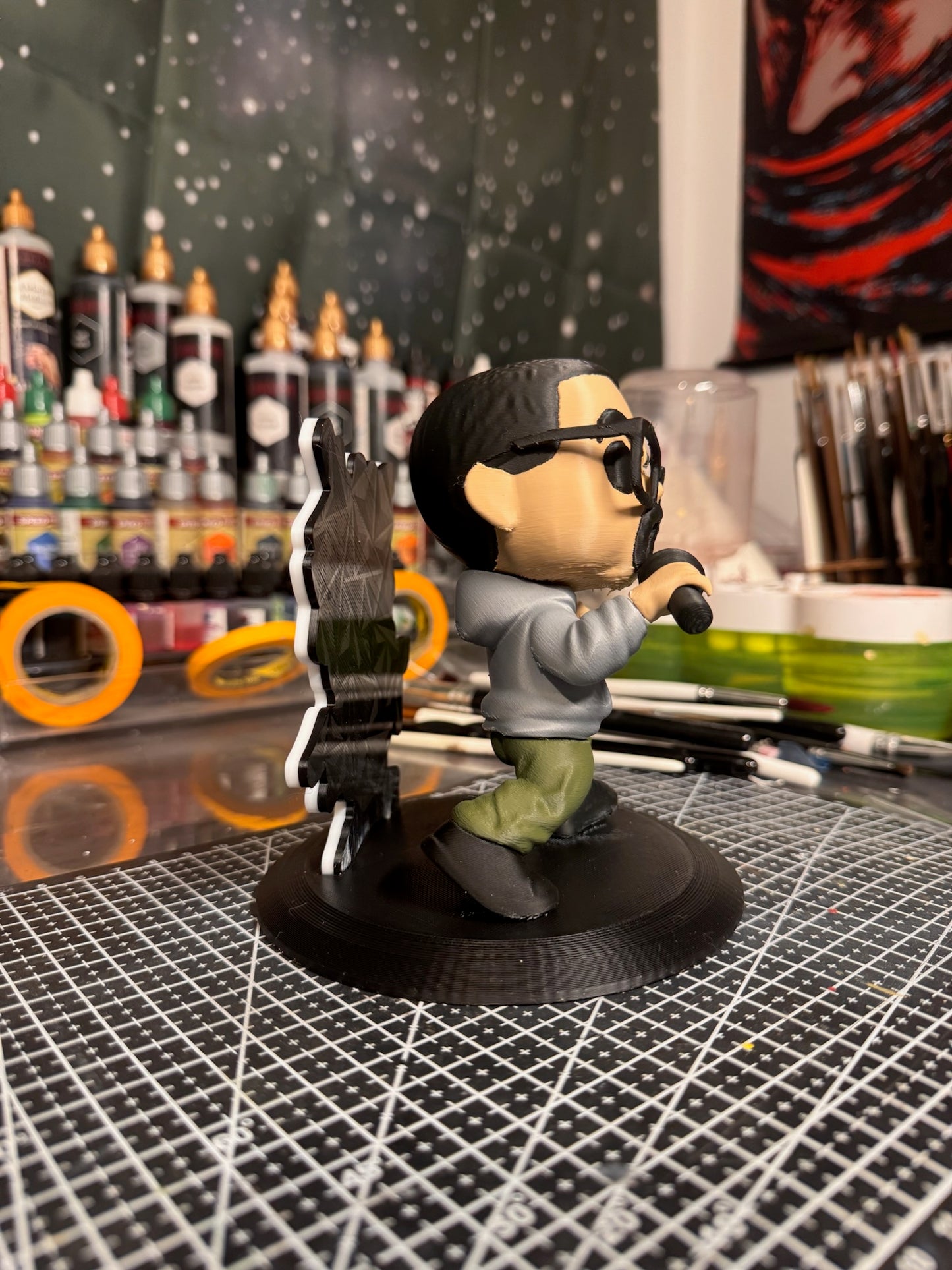 BLOODY HAWK Custom Funko-Style Figure | 3DPrintica Exclusive