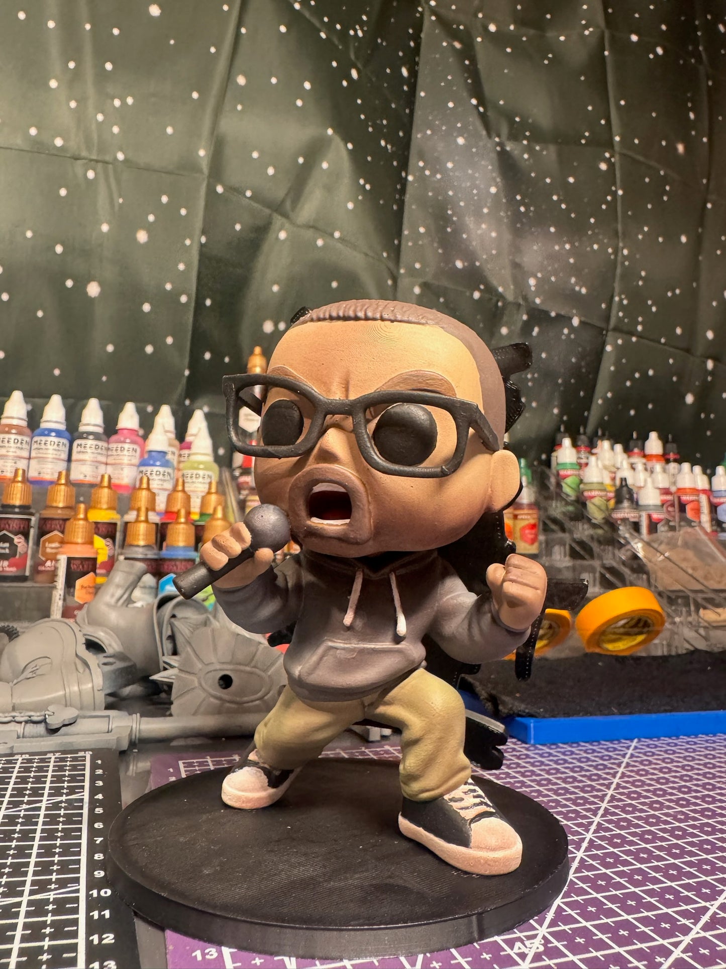 BLOODY HAWK Custom Funko-Style Figure | 3DPrintica Exclusive