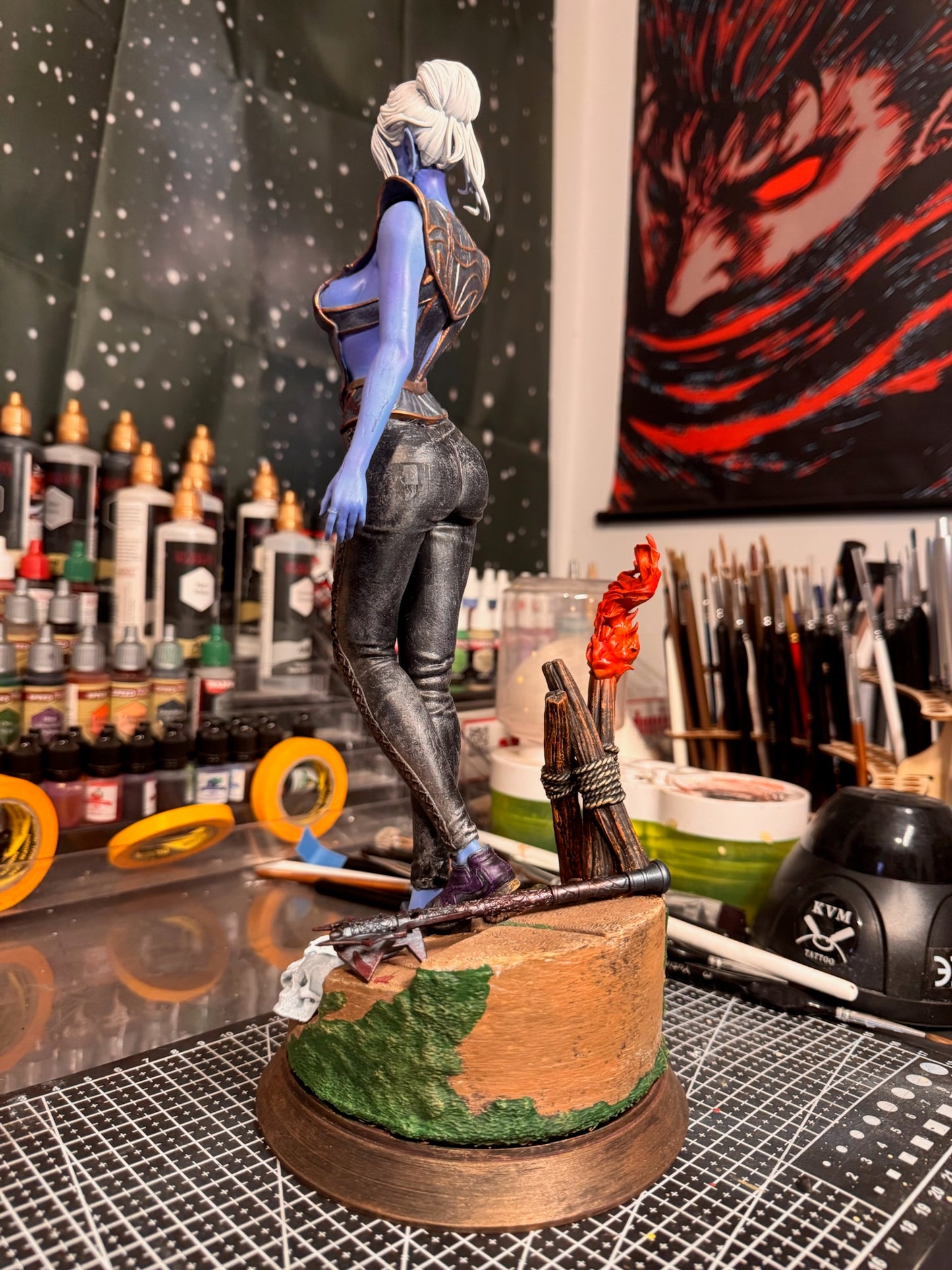 Minthara – Baldur’s Gate 3 | Συλλεκτική Φιγούρα 30 cm, Χειροποίητα Βαμμένη | 3DPrintica Exclusive