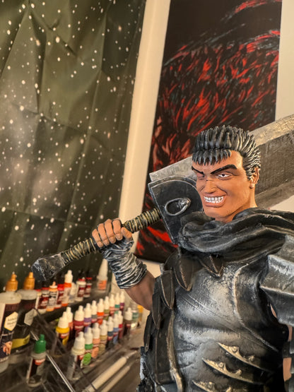 Guts – Berserk 55 cm Diorama | Hand-Painted Collector’s Statue | 3DPrintica Exclusive