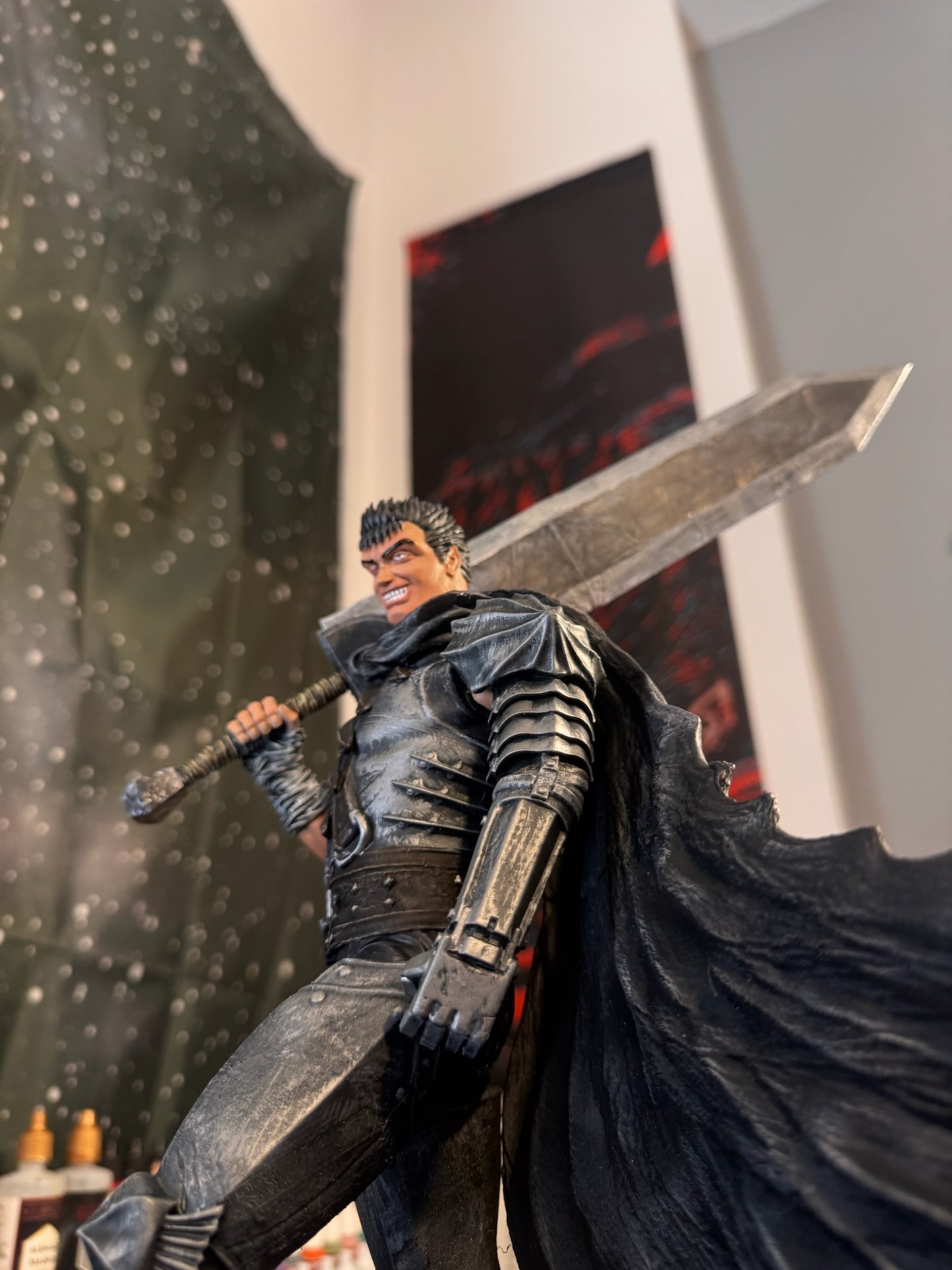 Guts – Berserk 55 cm Diorama | Hand-Painted Collector’s Statue | 3DPrintica Exclusive