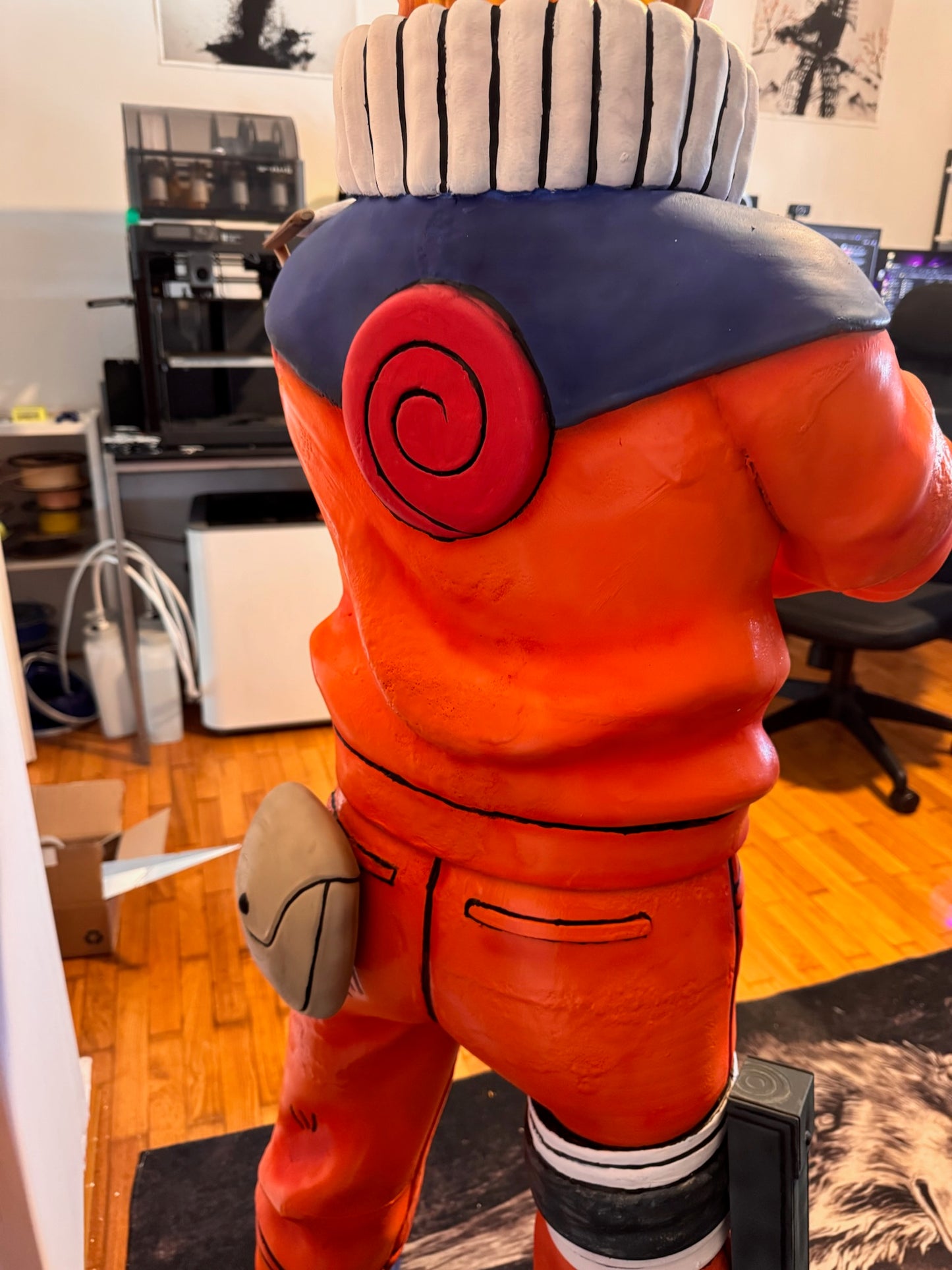 Naruto Uzumaki – Life-Size 1.54m Άγαλμα | 3DPrintica Exclusive