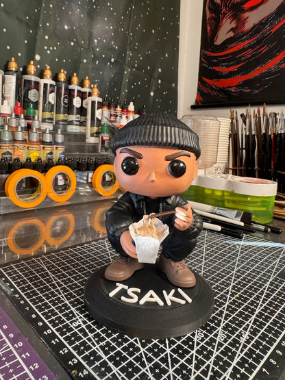 TSAKI Custom Funko-Style Figure | 3DPrintica Exclusive