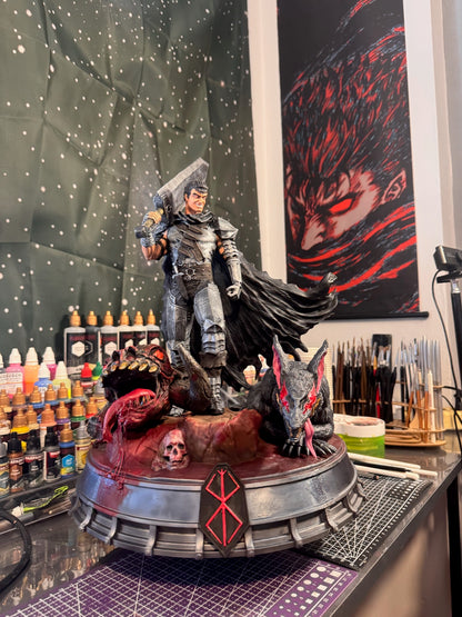 Guts – Berserk 55 cm Diorama | Hand-Painted Collector’s Statue | 3DPrintica Exclusive