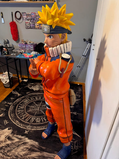 Naruto Uzumaki – Life-Size 1.54m Άγαλμα | 3DPrintica Exclusive