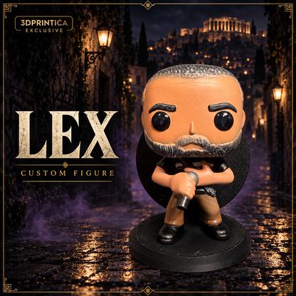 LEX Custom Funko-Style Figure — 3DPrintica