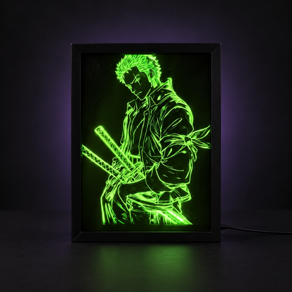 RORONOA ZORO Luminous Frame