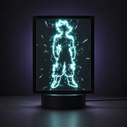 Goku • Dragon Ball — Luminous Art Φωτιζόμενη Κορνίζα