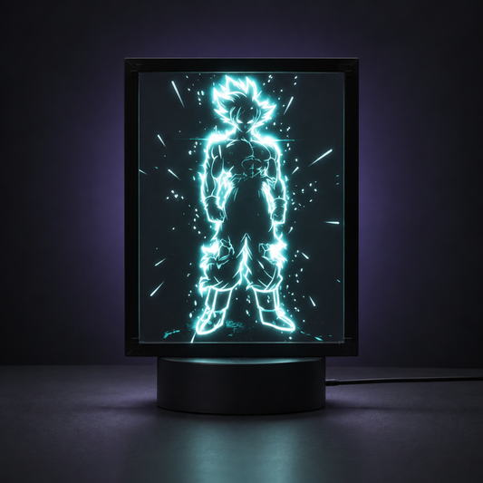 Goku • Dragon Ball — Luminous Art Φωτιζόμενη Κορνίζα