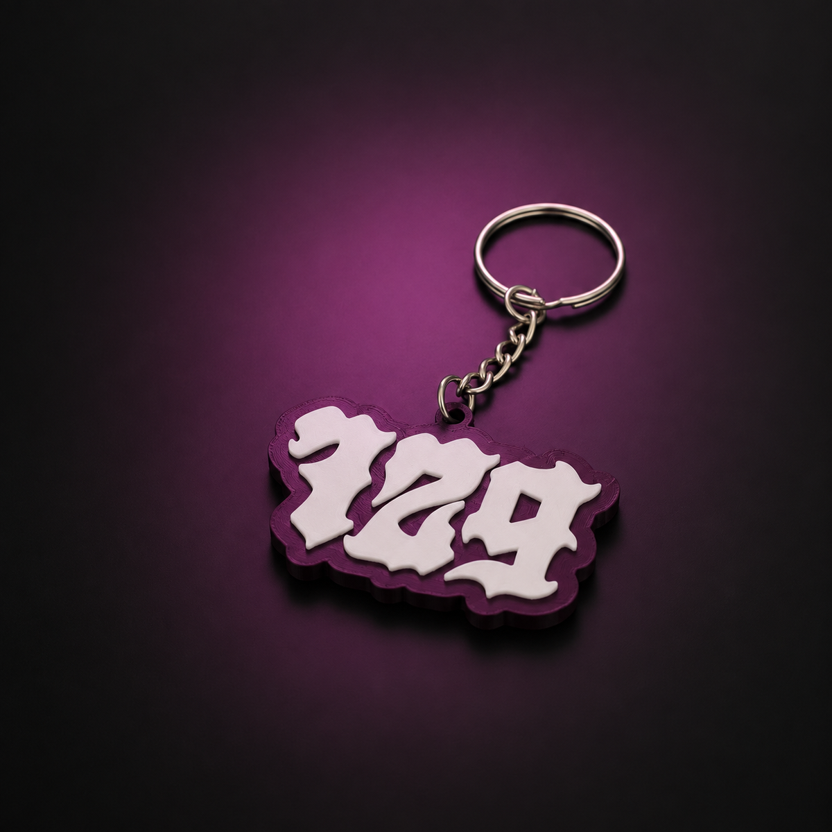NOVEL729 — 3D Printed Keychain