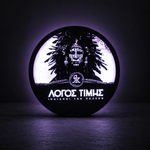 INDIANOI TON POLEON – LOGOS TIMIS — Relief LED Lightbox