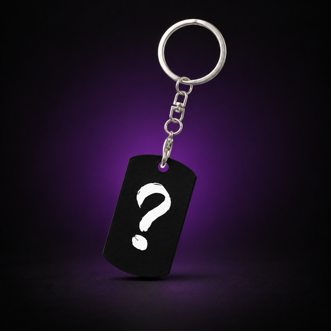 Your Logo or Name — Custom 3D Printed Keychain