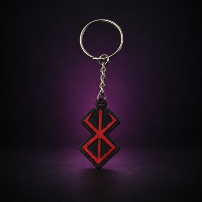 BERSERK — 3D Printed Keychain
